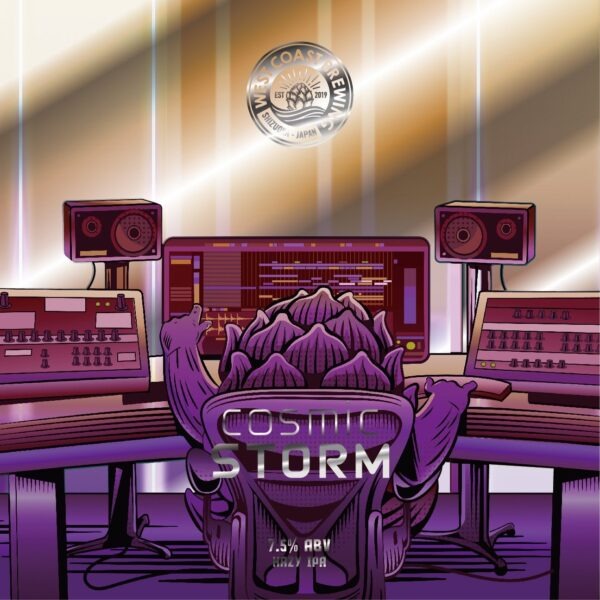 West Coast Cosmic Storm Can 500ml ウェスト コースト コズミック ストーム