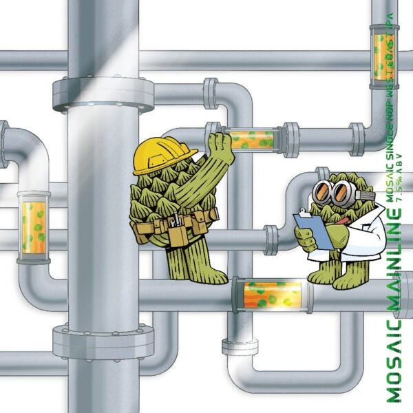 West Coast Mosaic Mainline Can 500ml ウェスト コースト モザイク メインライン