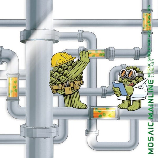 West Coast Mosaic Mainline Can 500ml ウェスト コースト モザイク メインライン