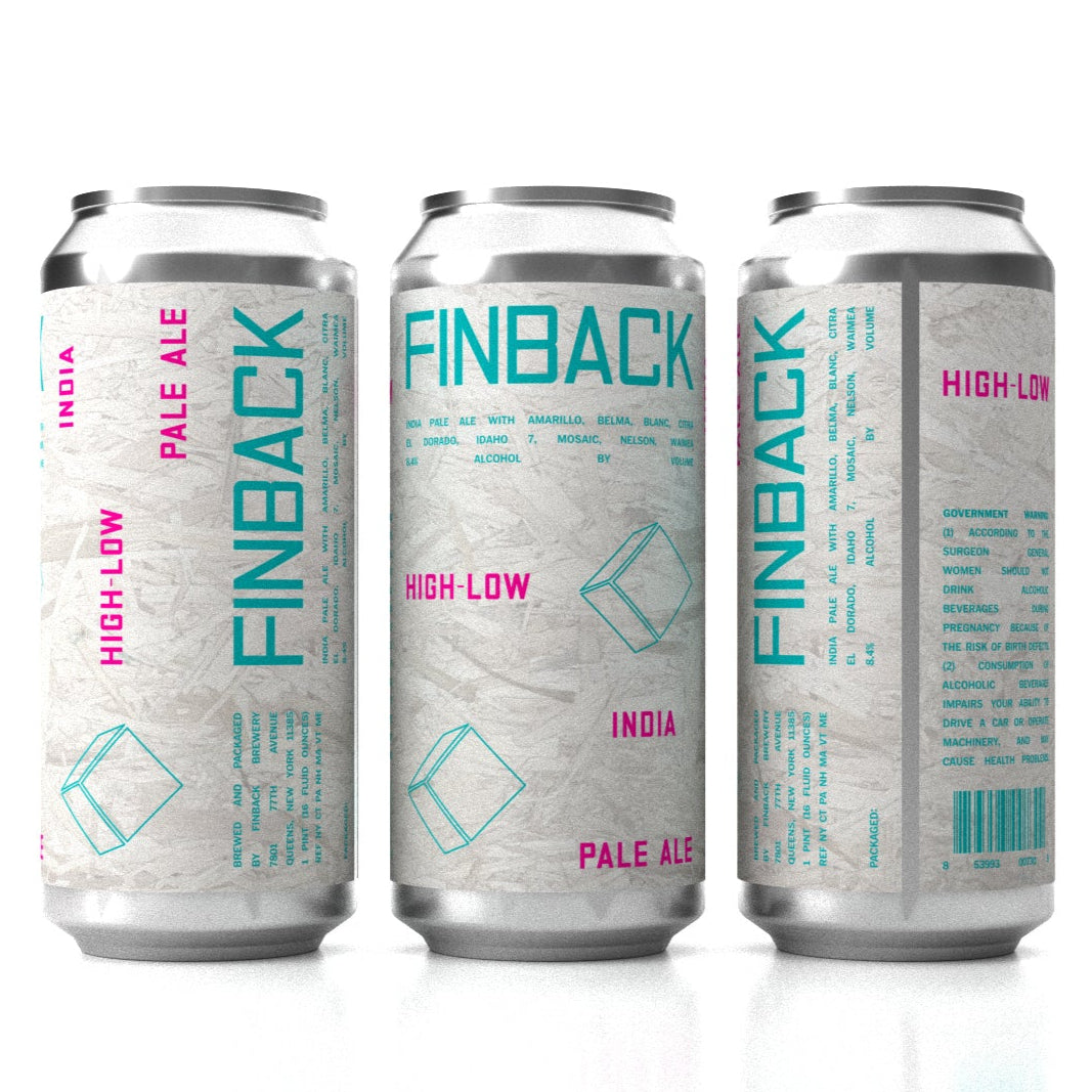 Finback High-Low Can 473ml フィンバック ハイロウ ※お一人様2本まで、その他の商品と合わせて合計で4本以上のご購入をお願い致します