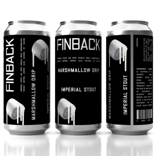 Finback Marshmallow Drip Can 473ml フィンバック マシュマロ ドリップ ※お一人様3本まで、その他の商品と合わせて合計で4本以上のご購入をお願い致します