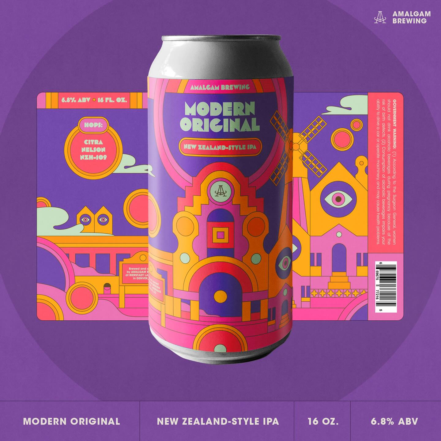 Amalgam Modern Original Can 473ml アマルガム モダン オリジナル
