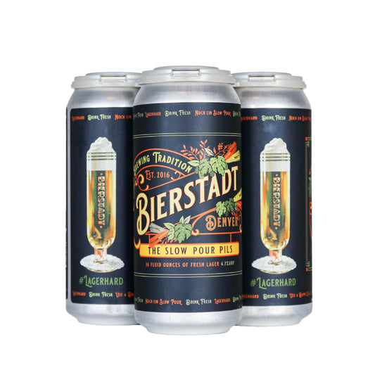 Bierstadt Lagerhaus Slow Pour Pils Can 473ml ビアシュタット ラガーハウス スロウ ポア ピルス