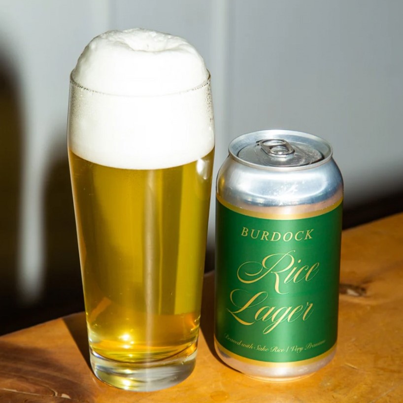 Burdock Rice Lager Can 355ml バーダック ライスラガー