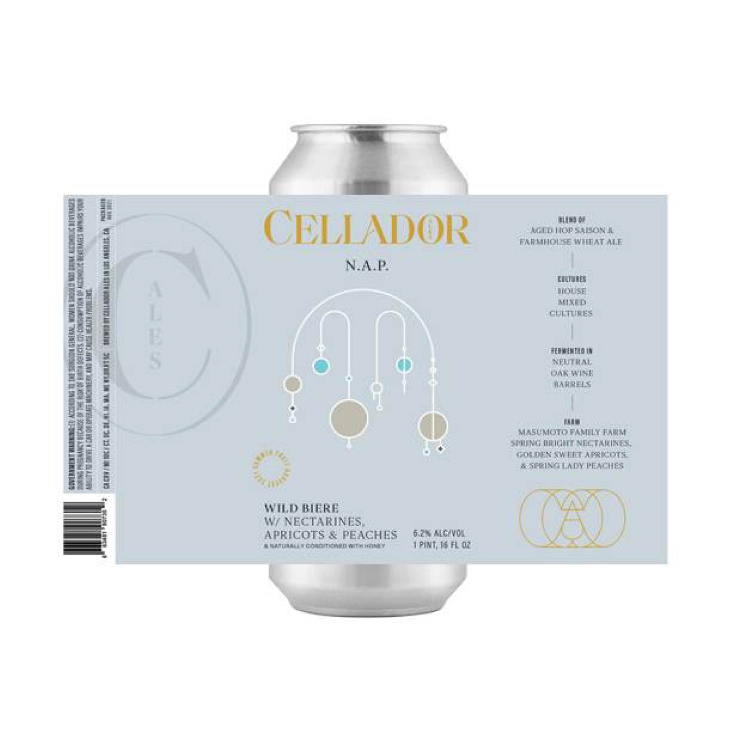 Cellador N.A.P Can 473ml セラドア エヌエーピー