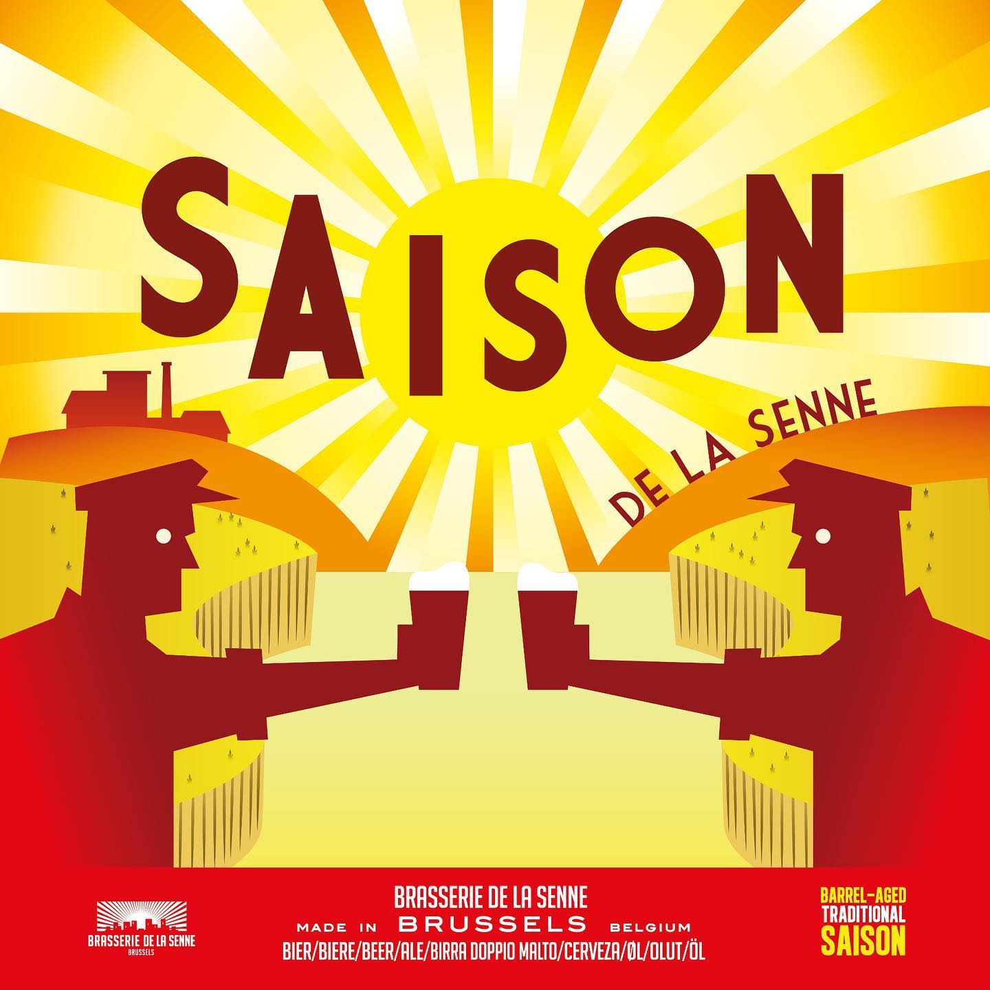 De La Senne Saison De La Senne Bottle 330ml デ・ラ・セーヌ セゾン デ ラ セーヌ