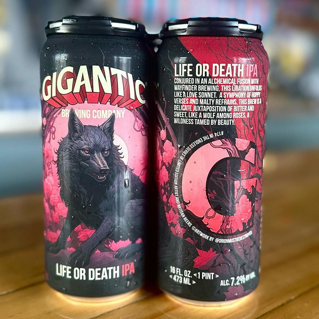 Gigantic Life Or Death Can 473ml ジャイガンティック ライフ オア デス