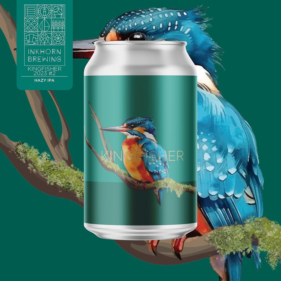 Inkhorn KingFisher Can 350ml インクホーン キングフィッシャー