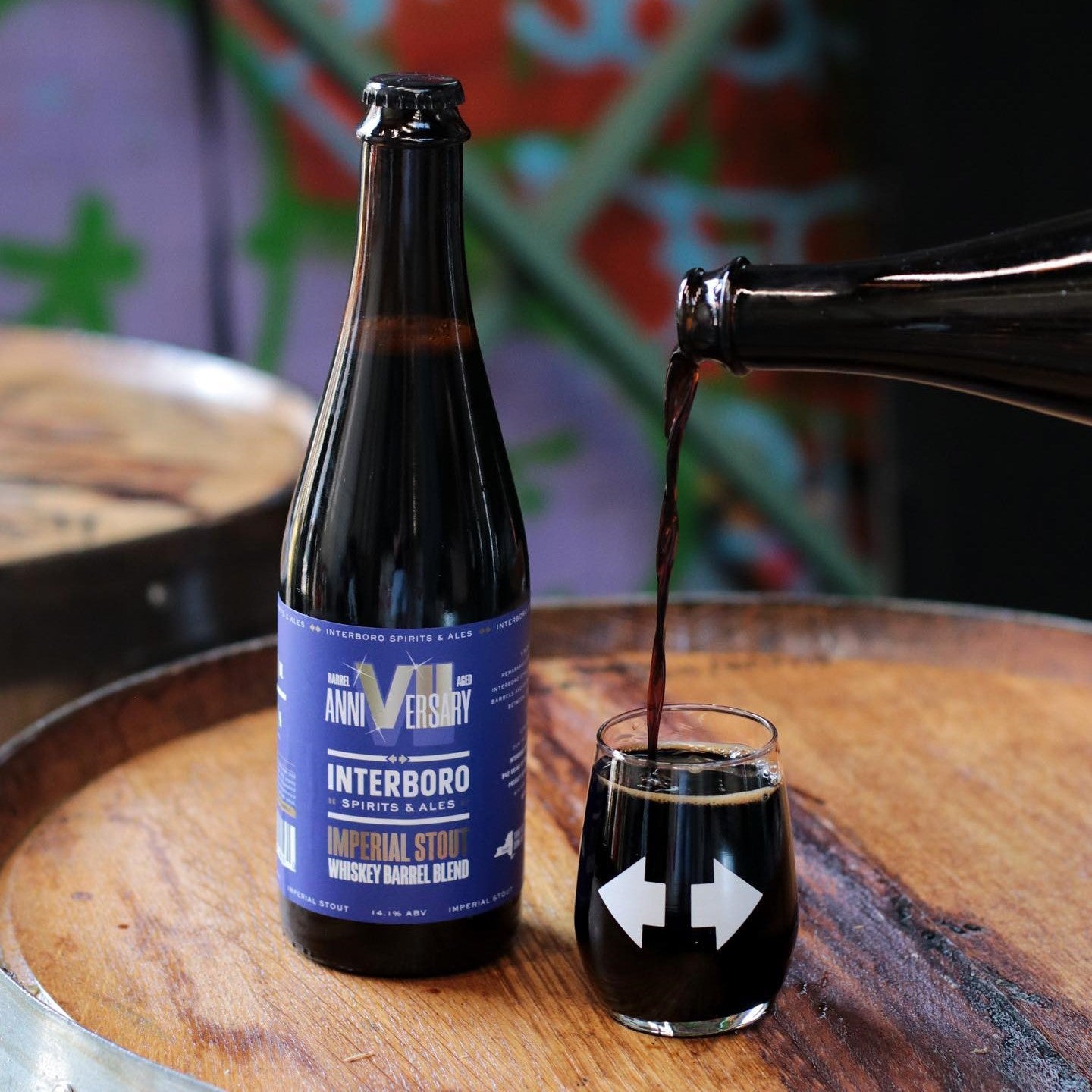 Interboro 7th Anniversary Stout Bottle 500ml インターボロー セブンス アニバーサリー スタウト