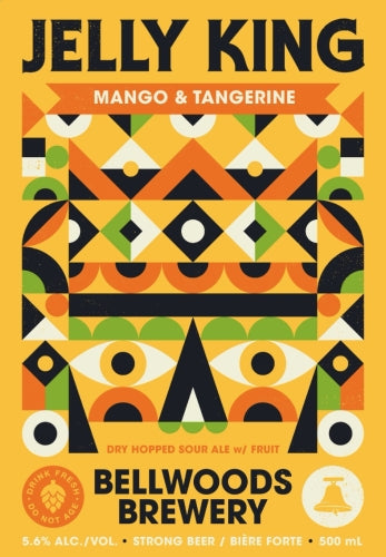 Bellwoods Jelly King Mango & Tangerine Can 473ml ベルウッズ ジェリーキング マンゴー アンド タンジェリン