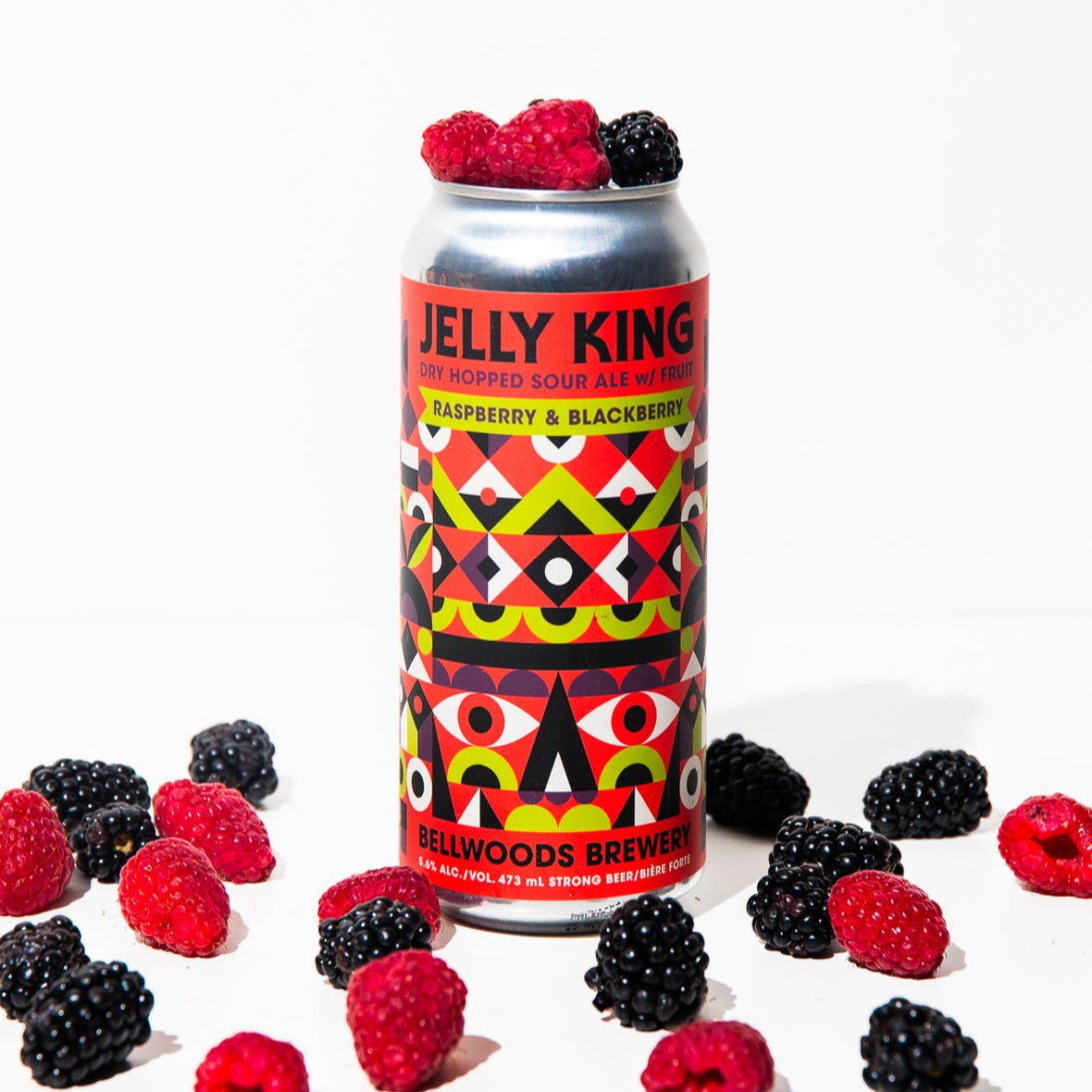 Bellwoods Jelly King Raspberry & Blackberry Can 473ml ベルウッズ ジェリー キング ラズベリー アンド ブラックベリー