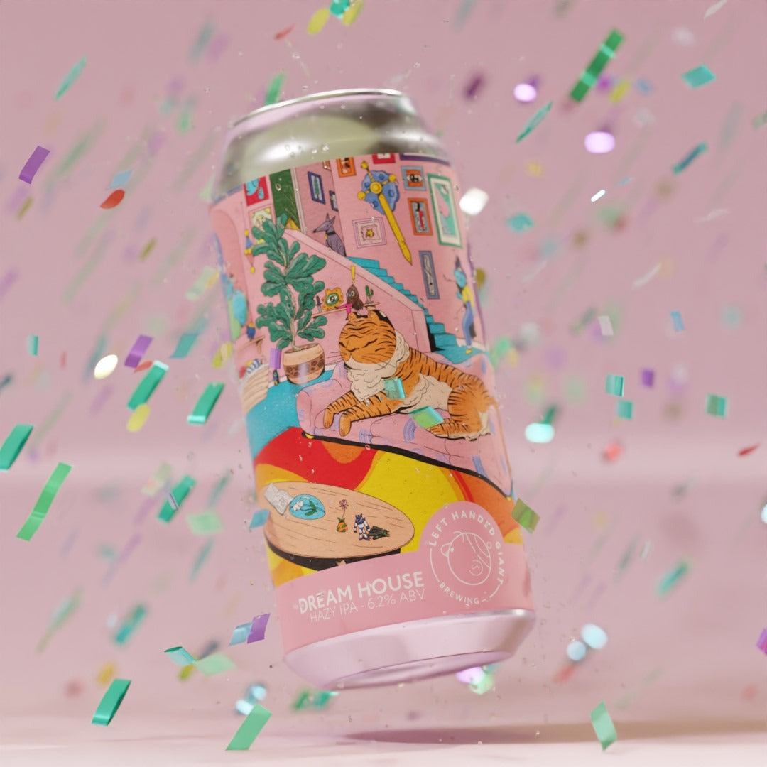 Left Handed Giant Dream House IPA Can 440ml レフト ハンデッド ジャイアント ドリームハウス