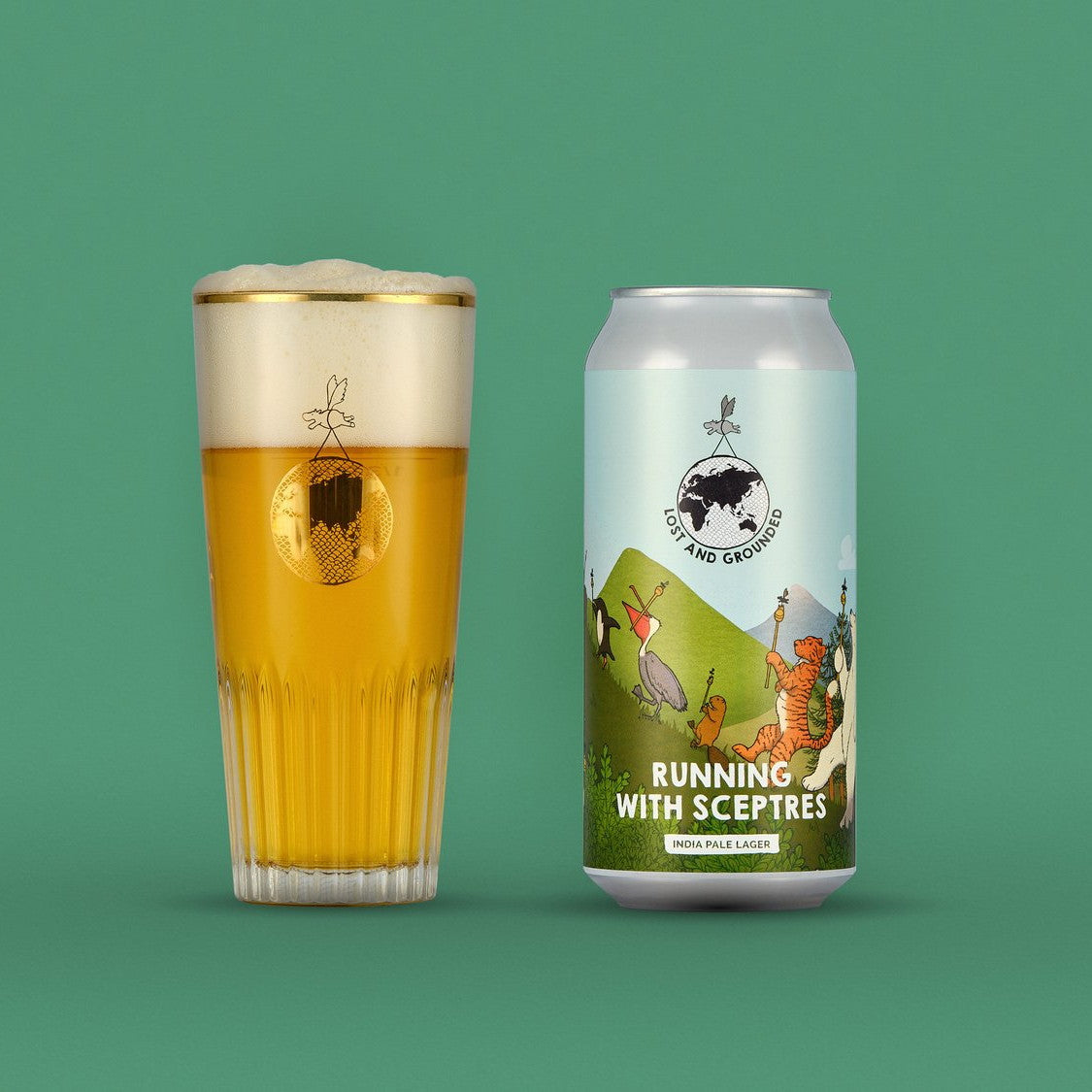 Lost And Grounded Running With Sceptres Can 440ml ロスト アンド グラウンディッド ランニング ウィズ セプターズ