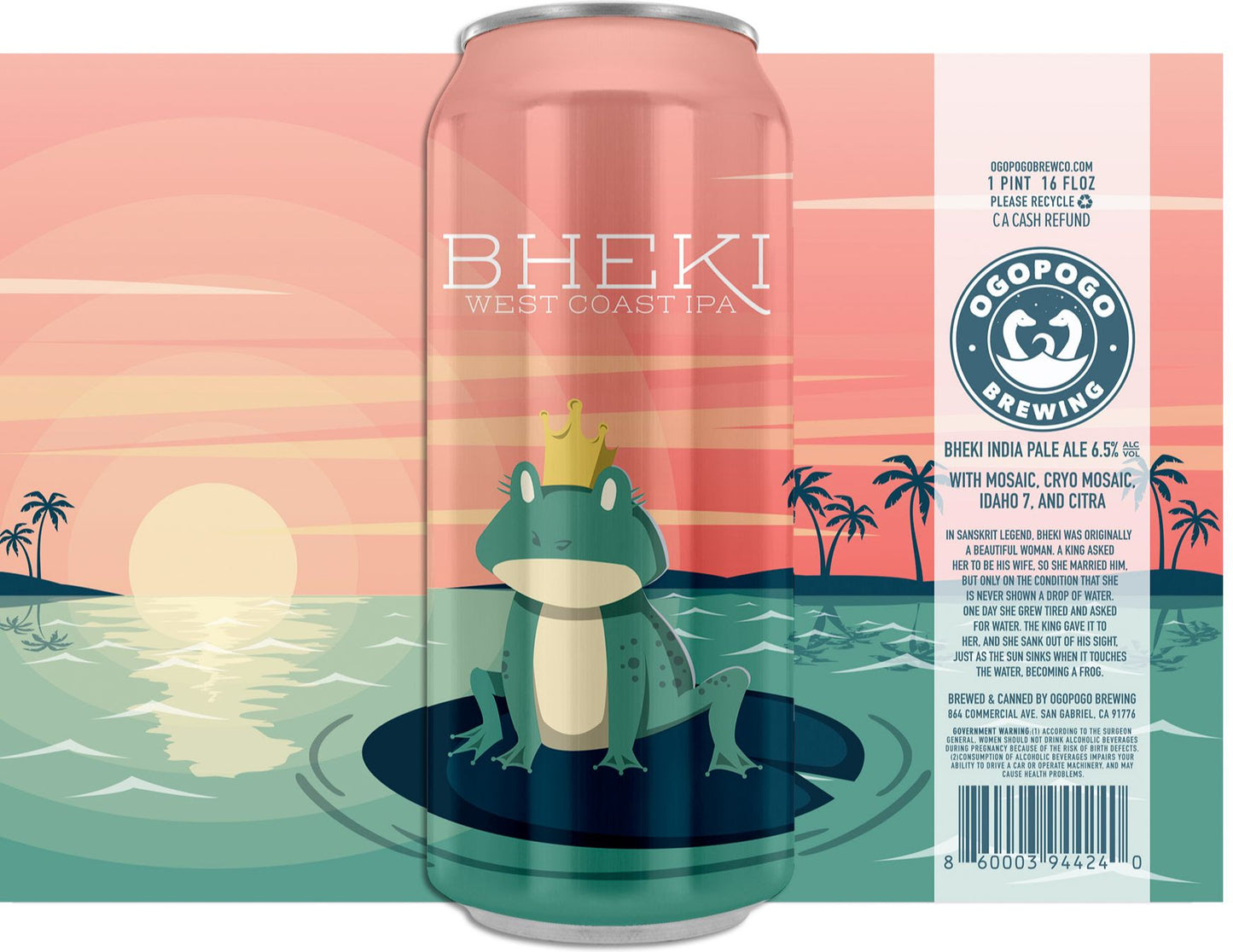 Ogopogo Bheki Can 473ml オゴポゴ ヘキ