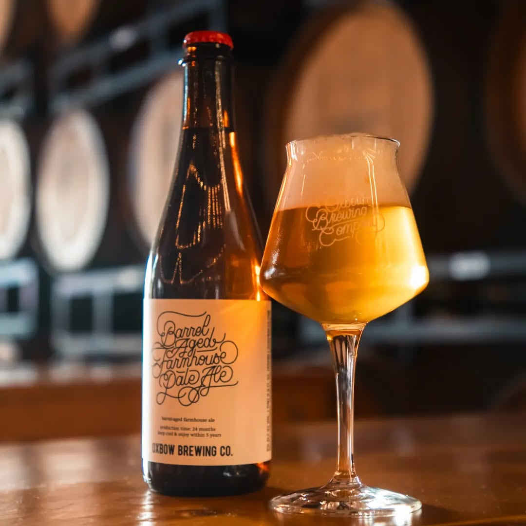 オックスボウ バレルエイジド ファームハウス ペール エール Oxbow Barrel Aged Farmhouse Pale Ale Bottle 500ml