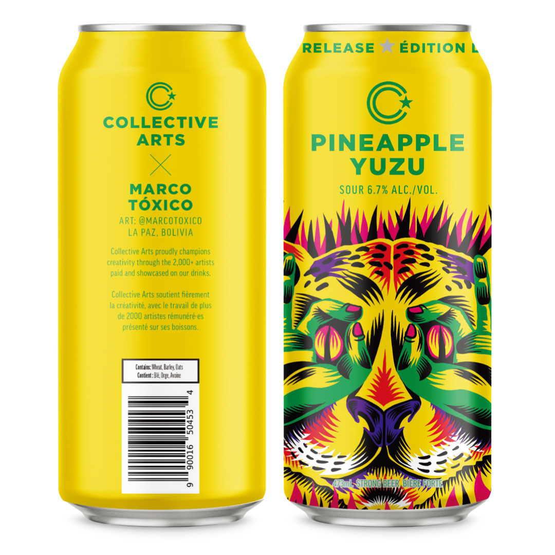 Collective Arts Pineapple Yuzu Sour Can 473ml コレクティブ アーツ パイナップル ユズ サワー