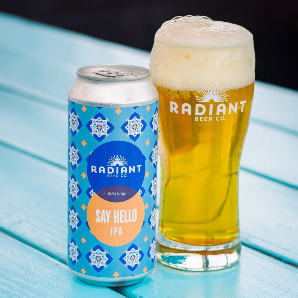 Radiant Say Hello Can 473ml ラディアント セイ ハロー