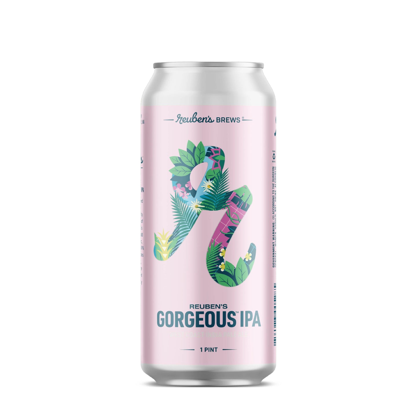 Reuben's Gorgeous IPA Can 473ml ルーベンス コージャス IPA