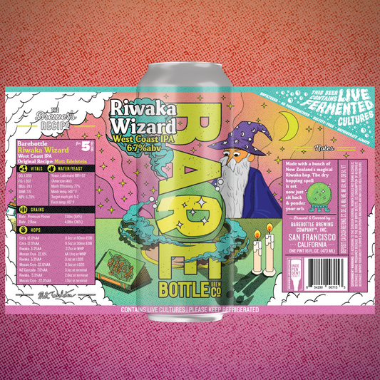 Bare Bottle Riwaka Wizard Can 473ml ベア ボトル リワカ ウィザード