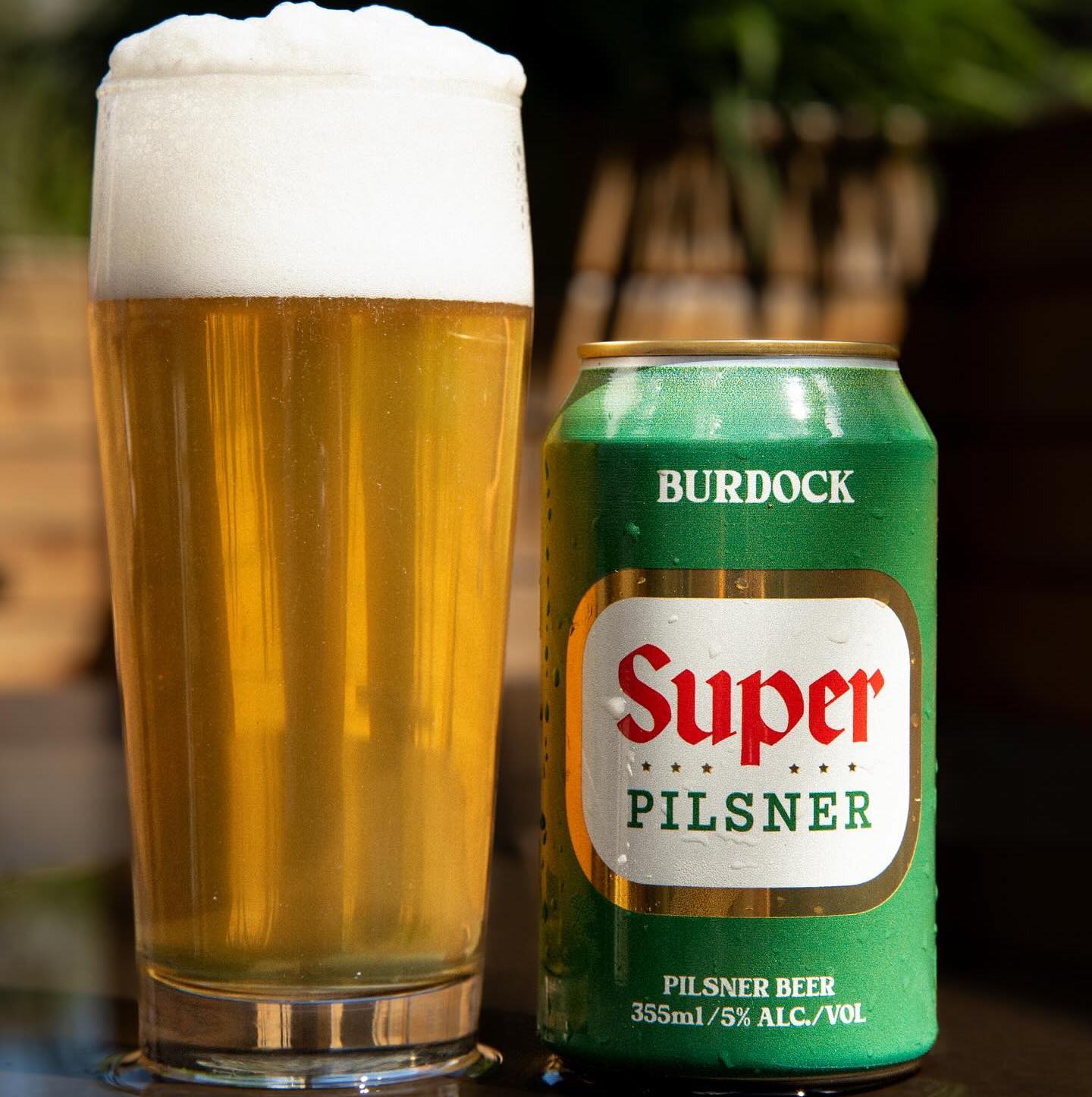 Burdock Super Pilsner Can 355ml バーダック スーパー ピルスナー