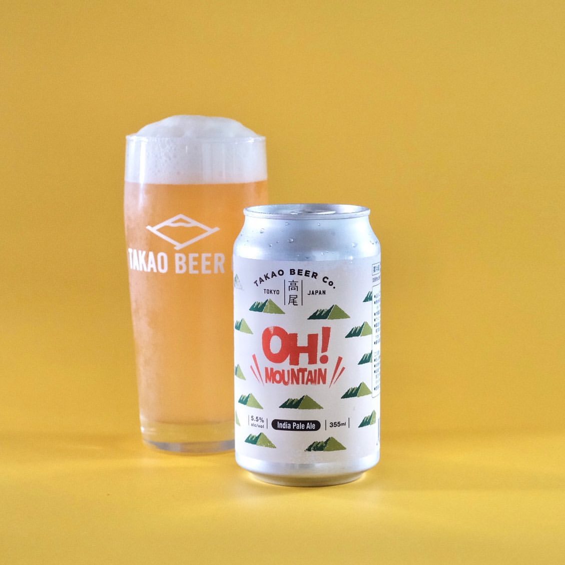 高尾ビール OH! Mountain IPA Can 350ml タカオビール オウ マウンテン IPA