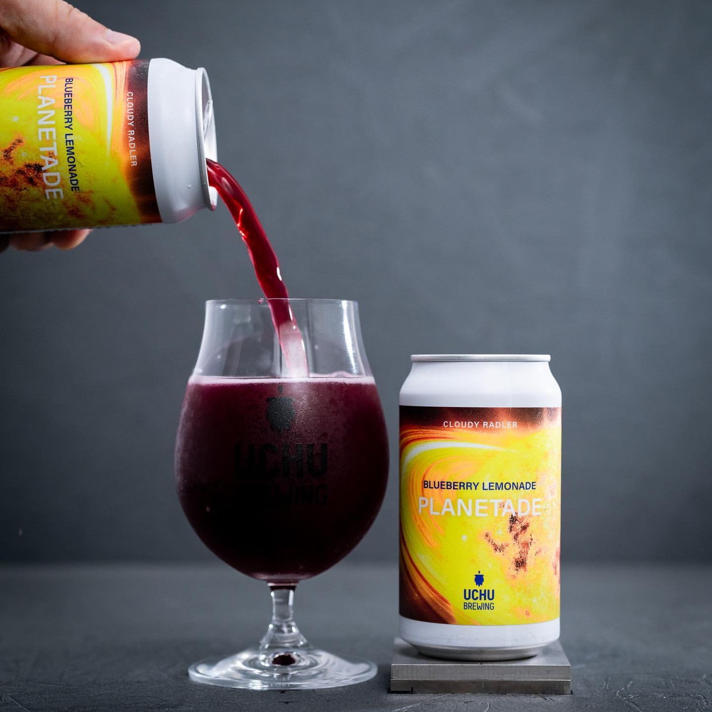 うちゅうブルーイング PLANETADE BLUEBERRY LEMONADE Can 350ml うちゅう プラネットエイド ブルーベリー レモネード ※お一人様1本まで、その他の商品と合わせて合計で4本以上のご購入をお願い致します