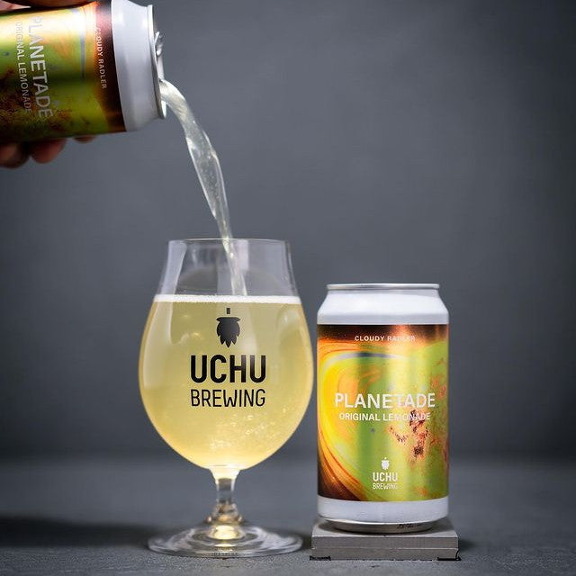 うちゅうブルーイング PLANETADE ORIGINAL LEMONADE Can 350ml うちゅう プラネットエード オリジナル ラドラー ※お一人様1本まで、その他の商品と合わせて合計で4本以上のご購入をお願い致します