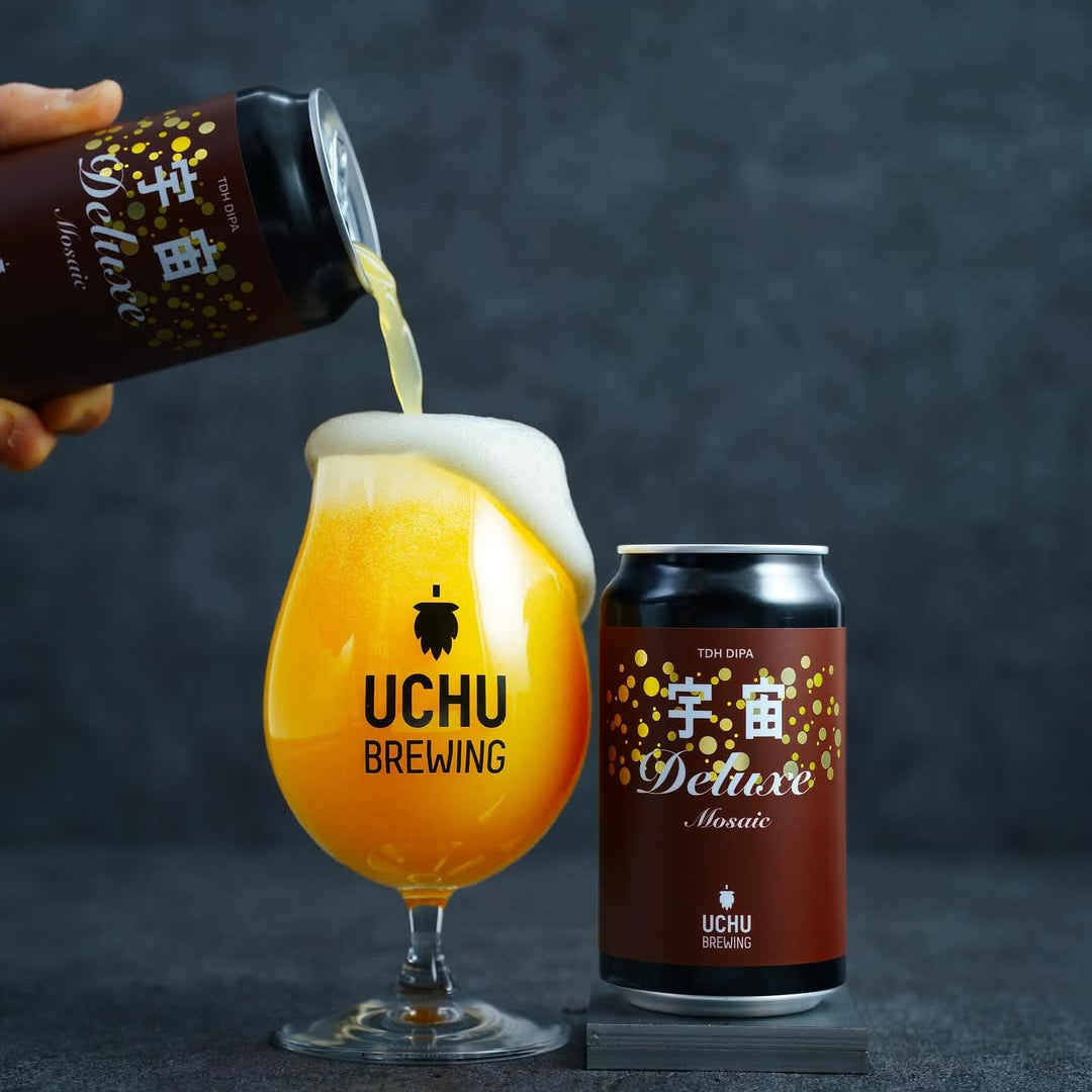 うちゅうブルーイング Deluxe Mosaic Can 350ml うちゅう デラックス モザイク