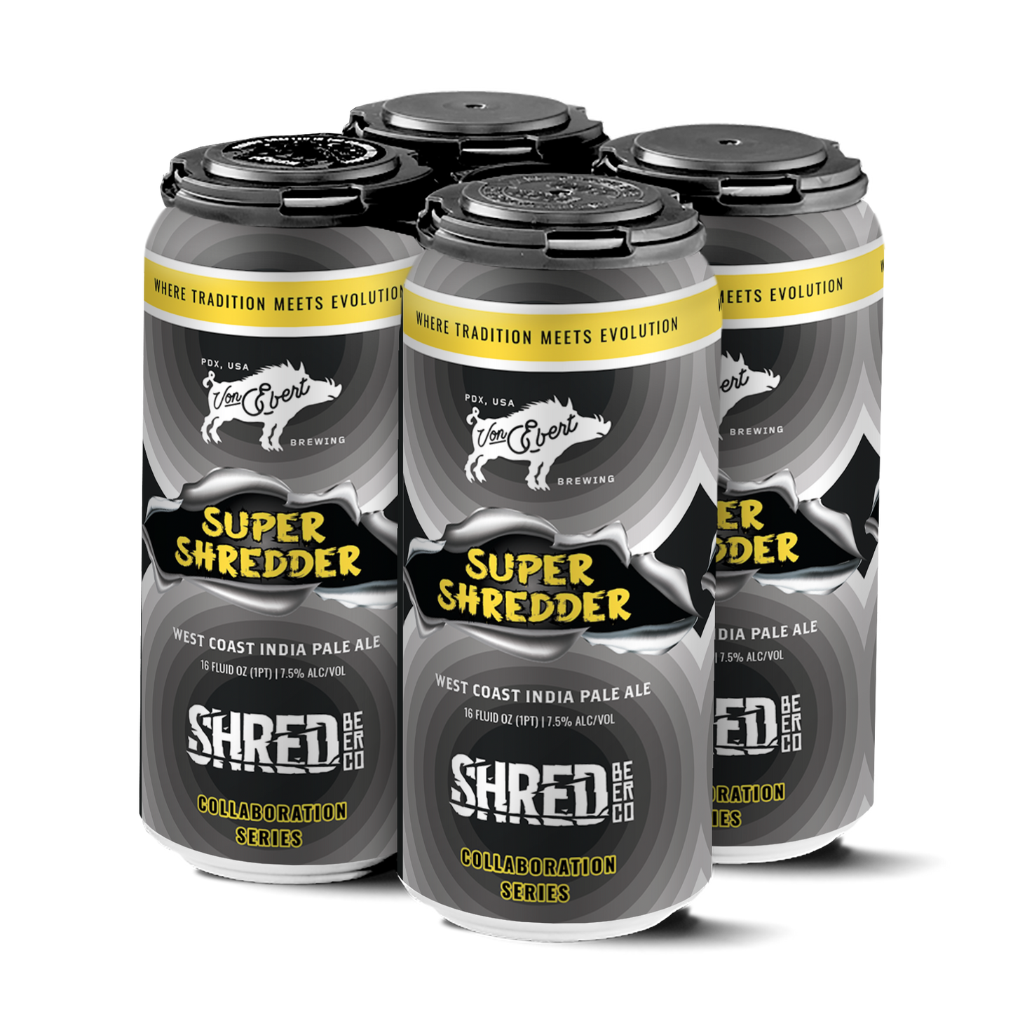 Von Ebert Super Shredder Can 473ml ヴォンエヴァート スーパー シュレッダー