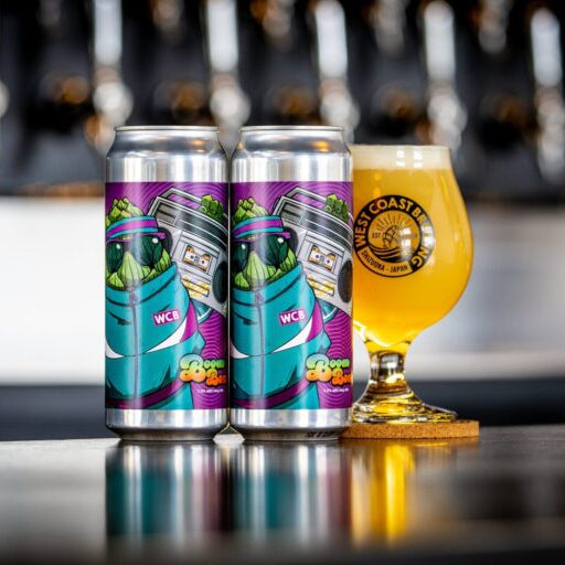 West Coast Boom Box Can 500ml ウェスト コースト ブーム ボックス