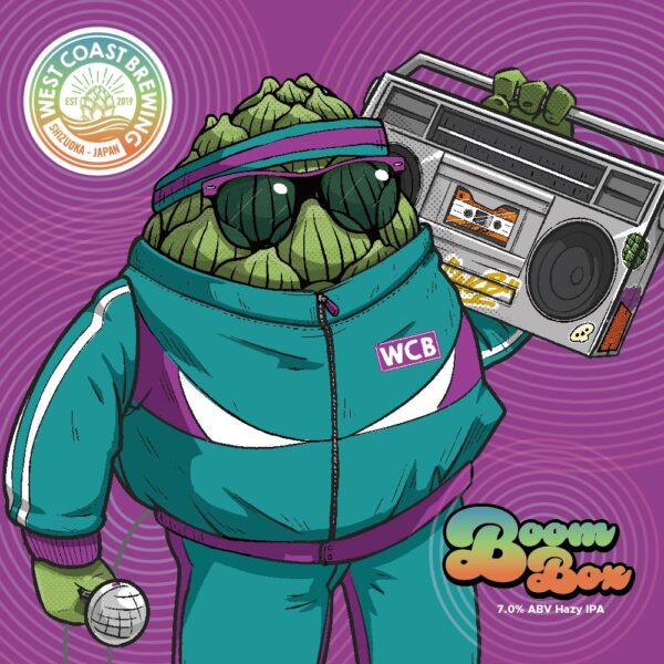 West Coast Boom Box Can 500ml ウェスト コースト ブーム ボックス