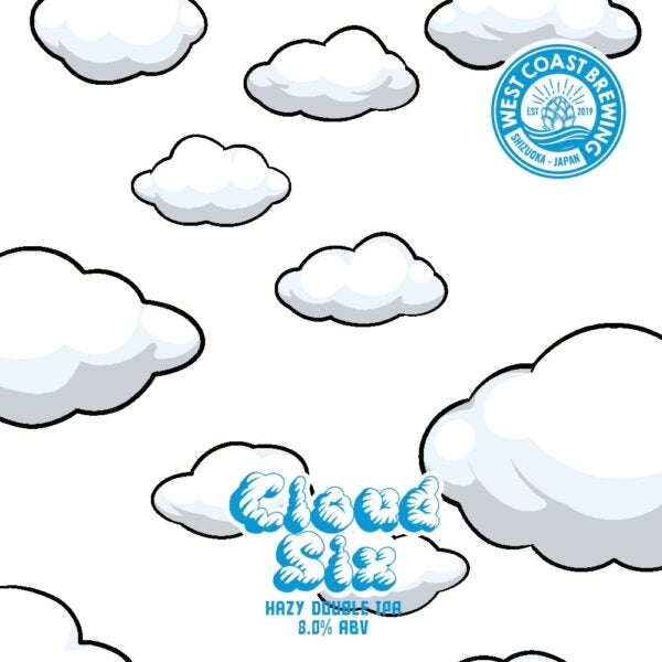 West Coast Cloud Six Can 500ml ウェスト コースト クラウドシックス
