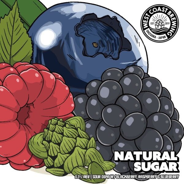 West Coast Natural Sugar Can 500ml ウェスト コースト ナチュラル シュガー