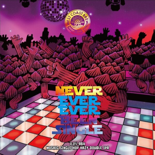 【最短 9.3(水)発送開始予定】West Coast Never Ever Ever Been Single Can 500ml ウェスト コースト ネバー エバー エバー ビーン シングル