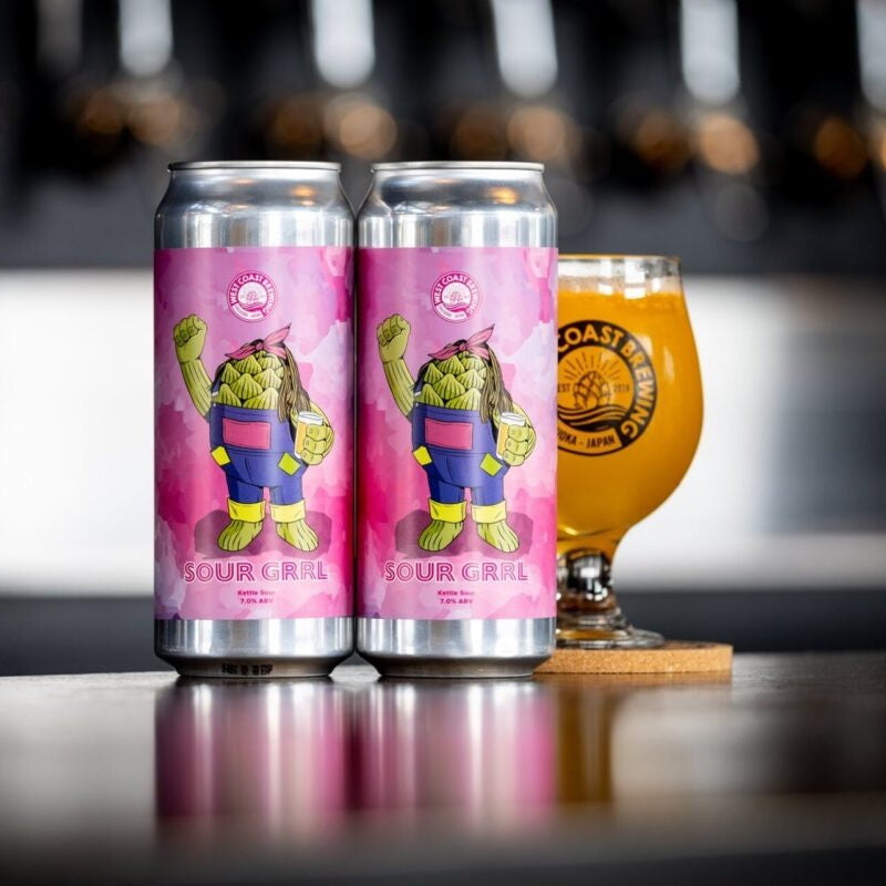 West Coast Sour Grrl Can 500ml ウェスト コースト サワー ガール