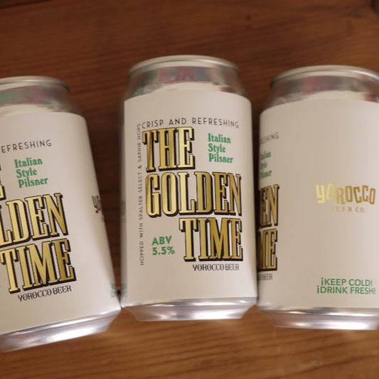 Yorocco The Golden Time Can 350ml ヨロッコ ザ ゴールデン タイム
