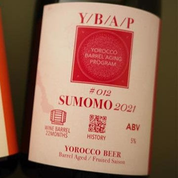 Yorocco Y/B/A/P #012 SUMOMO 2021 Bottle 375ml ヨロッコ ワイビーエーピー 12 スモモ 2021 ※お一人様1本まで、その他の商品と合わせて合計で4本以上のご購入をお願い致します