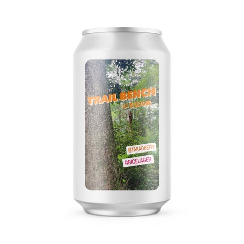 高尾ビール Trail Bench at Iroha no Mori Can 350ml タカオビール トレイル ベンチ いろはの森