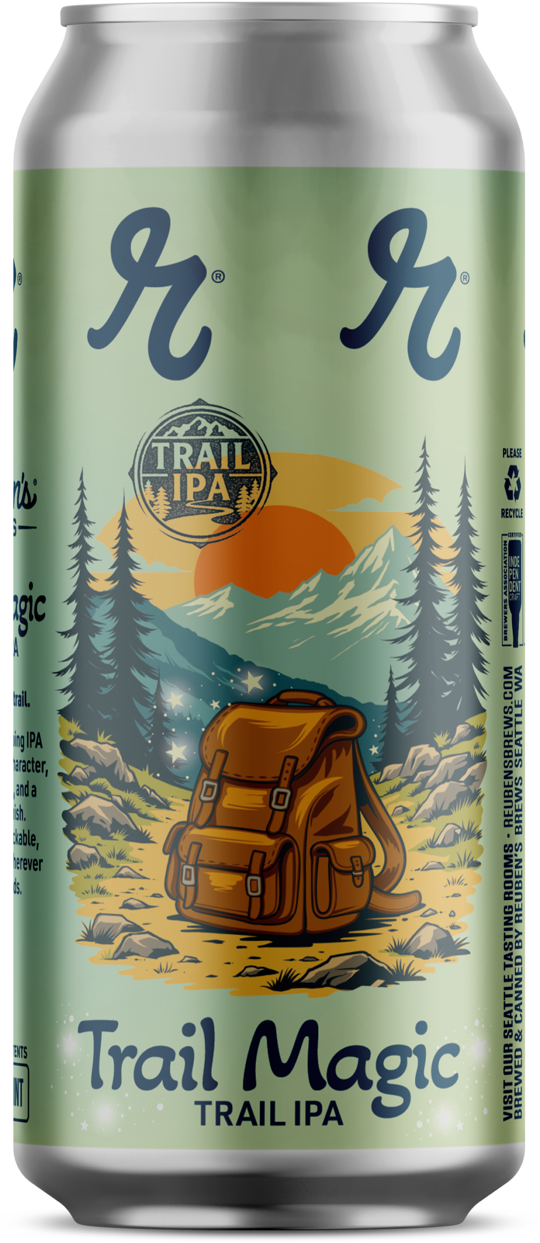 Reuben's Trail Magic Can 473ml ルーベンス トレイル マジック