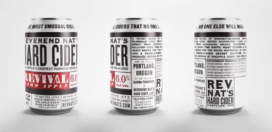レヴァレンド ナッツ リヴァイヴァル ハード アップル / Reverend Nat's Revival Hard Apple Can 355ml