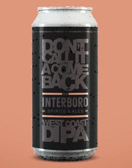 Interboro Don't Call It A Comeback Can 473ml インターボロー ドント コール イット ア カムバック