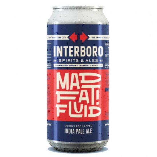 Interboro Mad Fat Fluid Can 473ml インターボロー マッド ファット フルーイッド