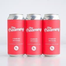 スーパーフラックス ザ クリーマリーストロベリーチーズケーキ Superflux The Creamery Can 473ml