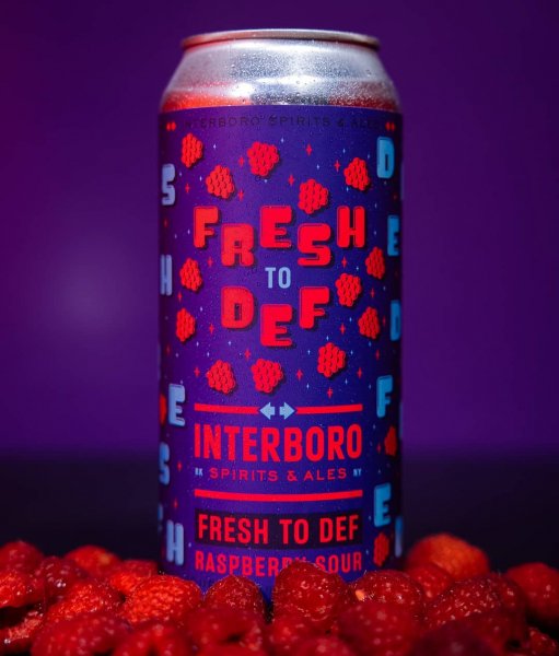 Interboro Fresh To Def Raspberry Can 473ml インターボロ フレッシュトゥデフラズベリー