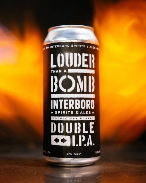 Interboro Louder Than A Bomb Can 473ml インターボロ ラウダ―ザンアボム