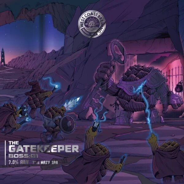 West Coast The Gatekeeper Boss: 01 Can 500ml ウェスト コースト ザ ゲートキーパー ボス 01