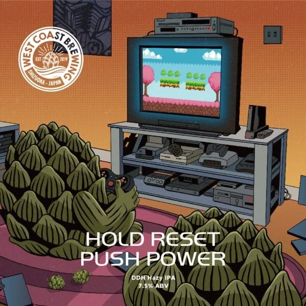 West Coast Hold Reset Push Power Can 500ml
