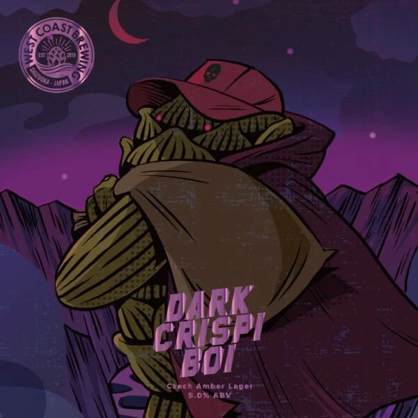 West Coast Dark Crispi Boi Can 500ml ウェスト コースト ダーク クリスピ ボウイ