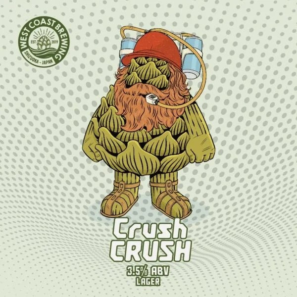 West Coast Crush Crush Can 500ml ウェスト コースト クラッシュ クラッシュ
