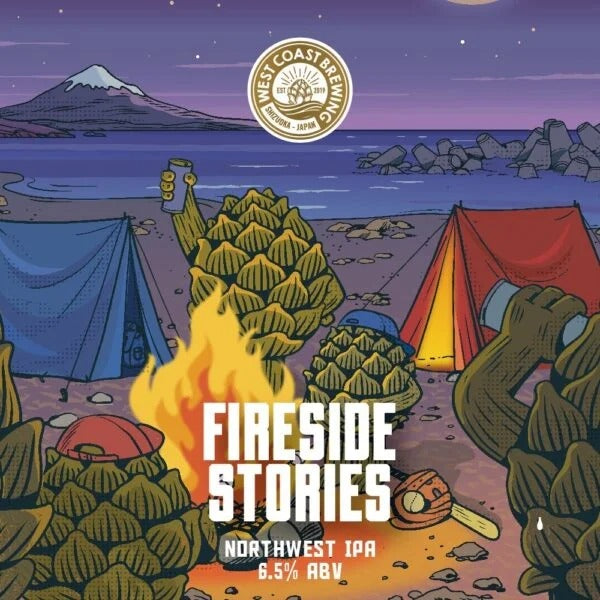 West Coast Fireside Stories Can 500ml ウェスト コースト ファイアーサイド ストーリーズ